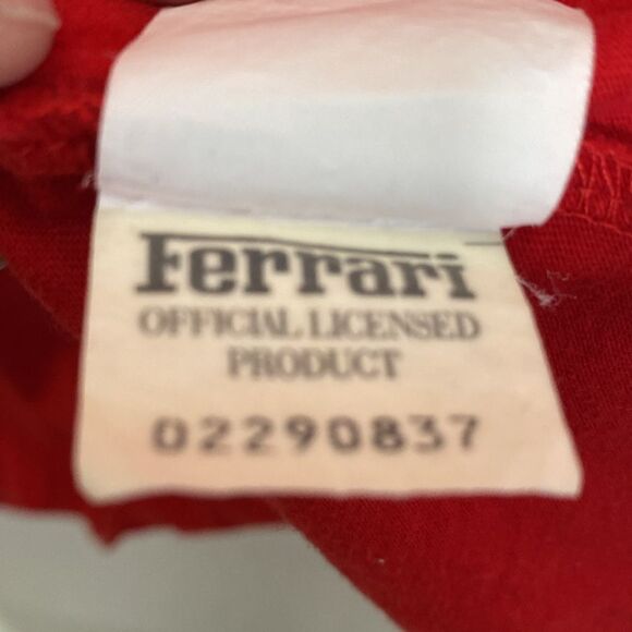 FERRARI Men’s Official Licensed Product Red T Shirt Size XXL - Picture 4 of 6